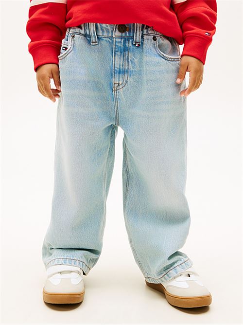 lb wide lt blue ewb jeans TOMMY HILFIGER | KB0KB102891CE